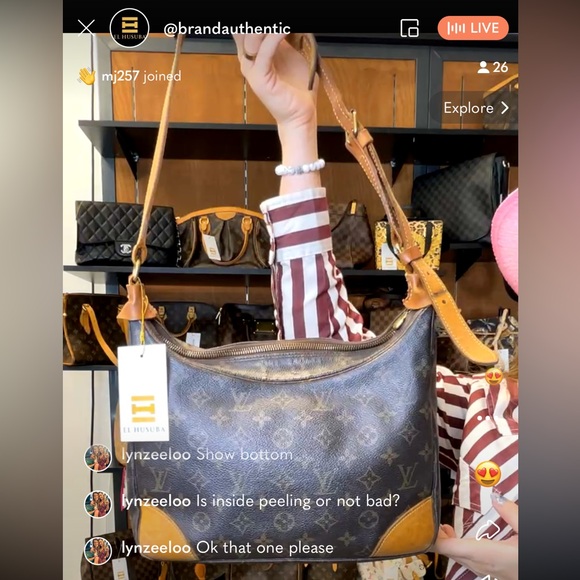 Louis Vuitton Monogram Boulogne 30 - Picture 6 of 13